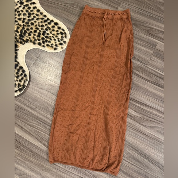 LPA Dresses & Skirts - LPA coffee Bennett skirt